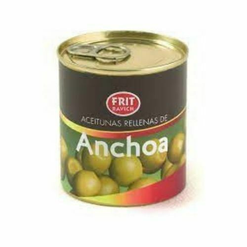 Aceitunas rellenas de anchoa Frit Ravich – Sin trazas de leche